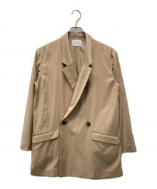 MIDIUMISOLID（ミディウミソリッド）の古着「テーラードジャケット」｜ベージュ