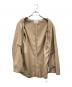 MIDIUMISOLID (ミディウミソリッド) テーラードジャケット ベージュ サイズ:38 未使用品：7000円