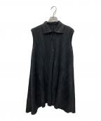 PLEATS PLEASEプリーツプリーズ）の古着「ノースーリーブワンピース」｜ブラック