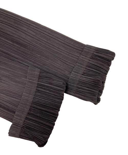 PLEATS PLEASE（プリーツプリーズ）PLEATS PLEASE (プリーツプリーズ) プリーツ3Bジャケット ブラウン サイズ:4の古着・服飾アイテム