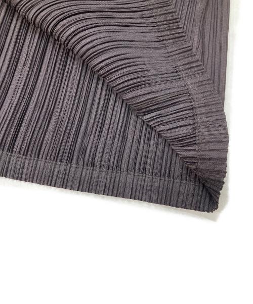 PLEATS PLEASE（プリーツプリーズ）PLEATS PLEASE (プリーツプリーズ) プリーツ3Bジャケット ブラウン サイズ:4の古着・服飾アイテム