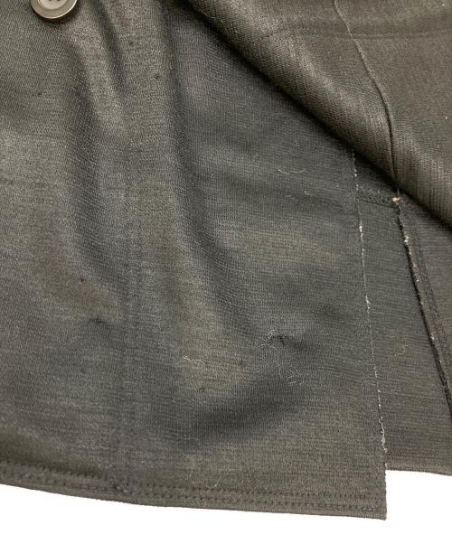 ISSEY MIYAKE（イッセイミヤケ）ISSEY MIYAKE (イッセイミヤケ) ドルマンスリーブ ウール ジャージ ジャケット ブラック サイズ:3の古着・服飾アイテム