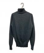 JOHN SMEDLEYジョンスメドレー）の古着「ハイネックニット」｜ダークグレー