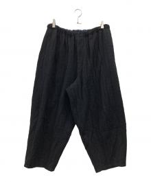 SASQUATCHfabrix.（サスクワッチファブリックス）の古着「バルーンワイドパンツ」｜ブラック
