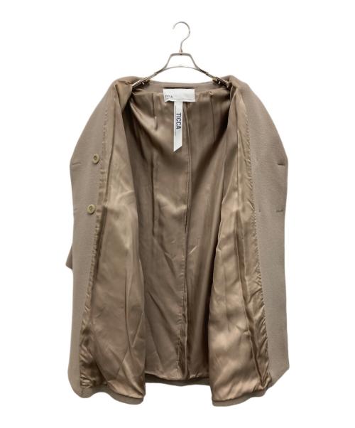 ticca（ティッカ）ticca (ティッカ) テントコート ベージュ サイズ:FREEの古着・服飾アイテム
