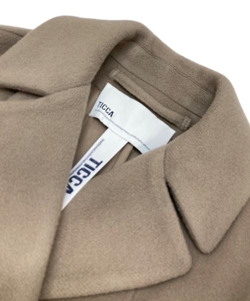 ticca（ティッカ）ticca (ティッカ) テントコート ベージュ サイズ:FREEの古着・服飾アイテム