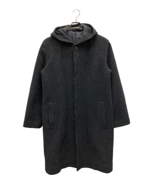 A.A.R（アール）A.A.R (アール) フーデッドコート ブラック サイズ:Lの古着・服飾アイテム