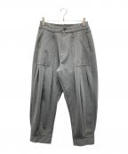 glambグラム）の古着「バルーンイージースラックス」｜グレー
