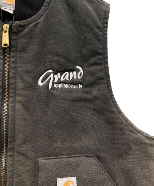 CarHartt（カーハート）CarHartt (カーハート) ベスト ブラウン サイズ:Lの古着・服飾アイテム