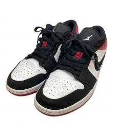 NIKE（ナイキ）の古着「Air Jordan 1 Low "Black Toe"」｜レッド×ホワイト