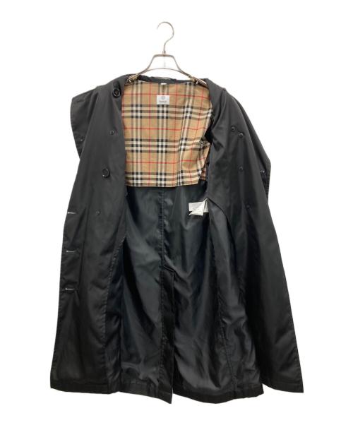 BURBERRY LONDON（バーバリーロンドン）BURBERRY LONDON (バーバリーロンドン) トレンチコート ブラック サイズ:IT38の古着・服飾アイテム
