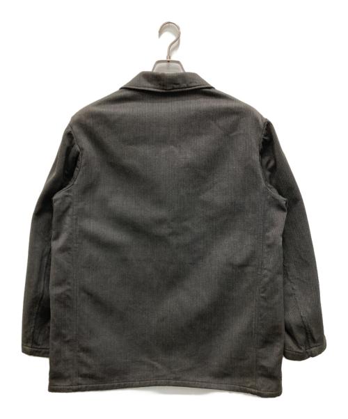 Le Favori（ル ファヴォリ）Le Favori (ル ファヴォリ) 太畝コットンピケ動物ボタンハンティングジャケット グレー サイズ:不明（実寸参照）の古着・服飾アイテム