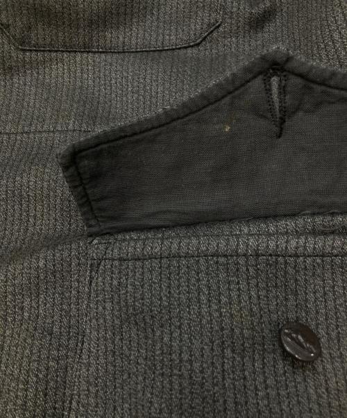 Le Favori（ル ファヴォリ）Le Favori (ル ファヴォリ) 太畝コットンピケ動物ボタンハンティングジャケット グレー サイズ:不明（実寸参照）の古着・服飾アイテム