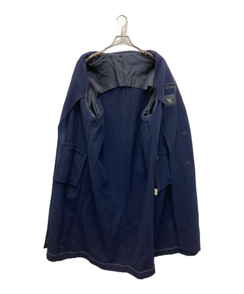 Y's（ワイズ）Y's (ワイズ) チェスターコート ネイビー サイズ:不明（実寸参照）の古着・服飾アイテム