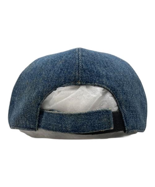 MIU MIU（ミュウミュウ）MIU MIU (ミュウミュウ) デニムベースボールキャップ インディゴ サイズ:Mの古着・服飾アイテム