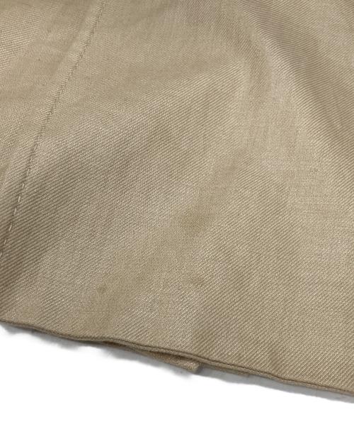 DEPAREILLE（デパリエ）DEPAREILLE (デパリエ) リネンダブルブレストジレ ベージュ サイズ:38の古着・服飾アイテム