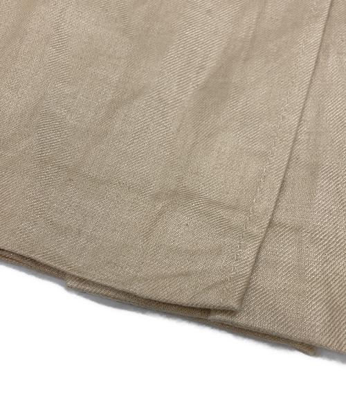 DEPAREILLE（デパリエ）DEPAREILLE (デパリエ) リネンダブルブレストジレ ベージュ サイズ:38の古着・服飾アイテム