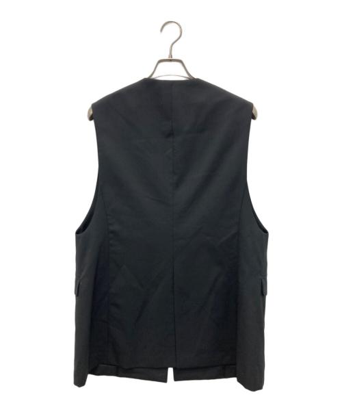 AP STUDIO（エーピーストゥディオ）AP STUDIO (エーピーストゥディオ) スリーブレスジャケット ブラック サイズ:不明（実寸参照の古着・服飾アイテム