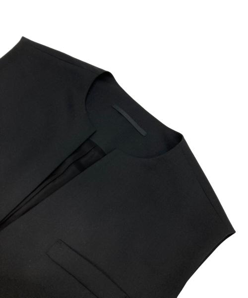 AP STUDIO（エーピーストゥディオ）AP STUDIO (エーピーストゥディオ) スリーブレスジャケット ブラック サイズ:不明（実寸参照の古着・服飾アイテム