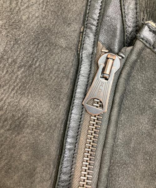 SASQUATCHfabrix.（サスクワッチファブリックス）SASQUATCHfabrix. (サスクワッチファブリックス) ムートンベスト ブラウン サイズ:XLの古着・服飾アイテム