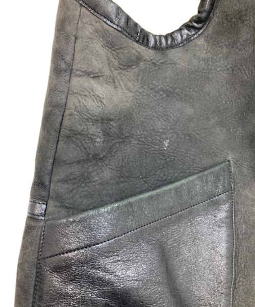 SASQUATCHfabrix.（サスクワッチファブリックス）SASQUATCHfabrix. (サスクワッチファブリックス) ムートンベスト ブラウン サイズ:XLの古着・服飾アイテム