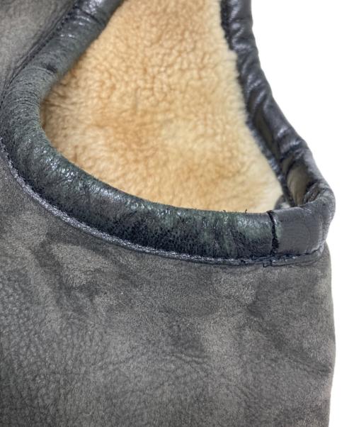 SASQUATCHfabrix.（サスクワッチファブリックス）SASQUATCHfabrix. (サスクワッチファブリックス) ムートンベスト ブラウン サイズ:XLの古着・服飾アイテム