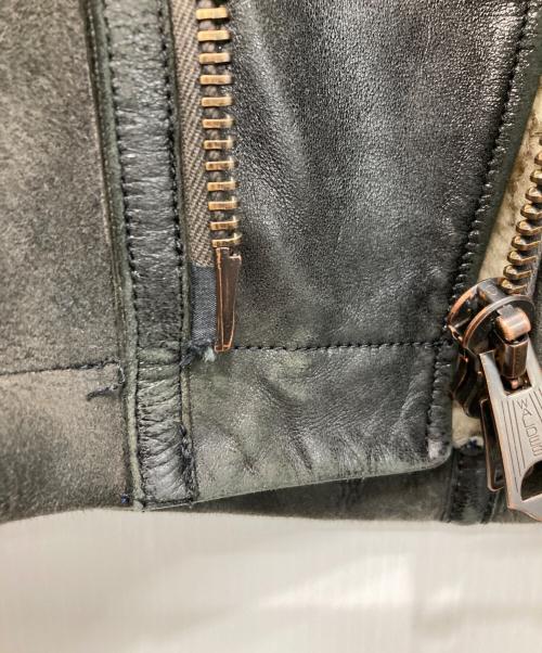 SASQUATCHfabrix.（サスクワッチファブリックス）SASQUATCHfabrix. (サスクワッチファブリックス) ムートンベスト ブラウン サイズ:XLの古着・服飾アイテム