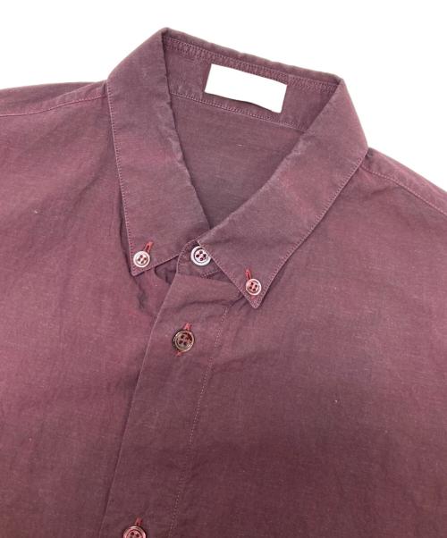 DIOR HOMME（ディオール オム）DIOR HOMME (ディオール オム) ボタンダウンシャツ レッド サイズ:38の古着・服飾アイテム