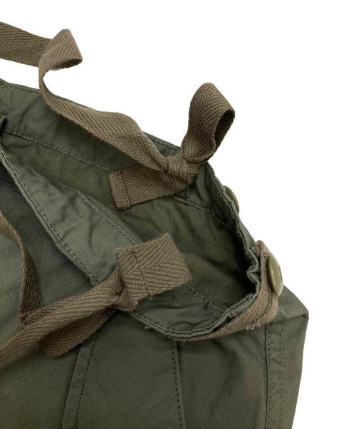 BEAMS（ビームス）BEAMS (ビームス) アーミー オーバーパンツ アレンジ ワンピース オリーブ サイズ:FREEの古着・服飾アイテム