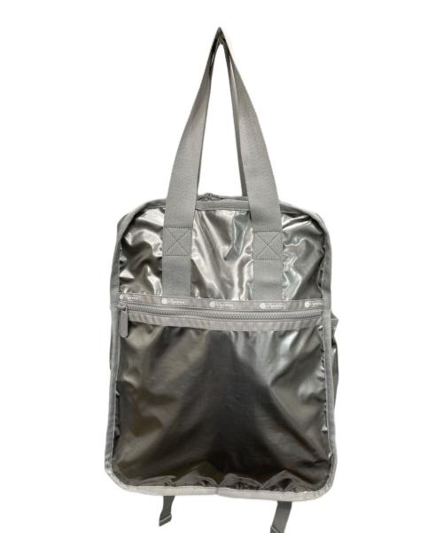 LeSportsac（レスポートサック）LeSportsac (レスポートサック) URBAN EDITOR'S BACKPACK3 シルバー 未使用品の古着・服飾アイテム