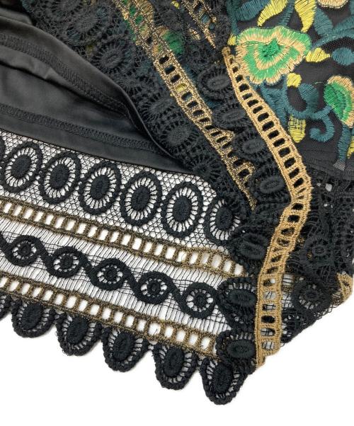 Ameri（アメリ）Ameri (アメリ) エンブロイダリーワンピース ブラック サイズ:Mの古着・服飾アイテム