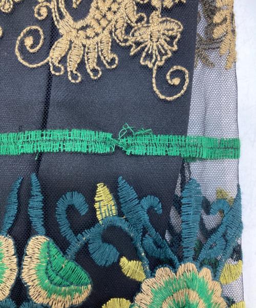 Ameri（アメリ）Ameri (アメリ) エンブロイダリーワンピース ブラック サイズ:Mの古着・服飾アイテム