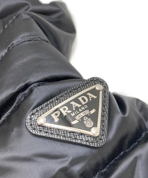 PRADA（プラダ）PRADA (プラダ) ダウンジャケット ブラック サイズ:42の古着・服飾アイテム