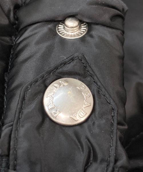 PRADA（プラダ）PRADA (プラダ) ダウンジャケット ブラック サイズ:42の古着・服飾アイテム