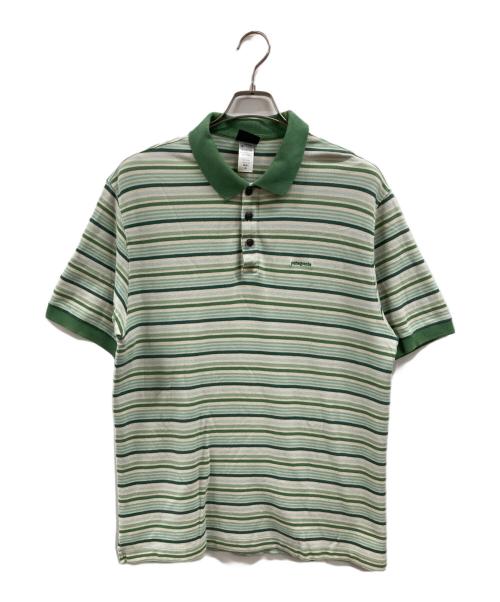 Patagonia（パタゴニア）Patagonia (パタゴニア) ポロシャツ グリーン サイズ:Mの古着・服飾アイテム