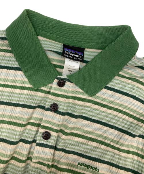 Patagonia（パタゴニア）Patagonia (パタゴニア) ポロシャツ グリーン サイズ:Mの古着・服飾アイテム