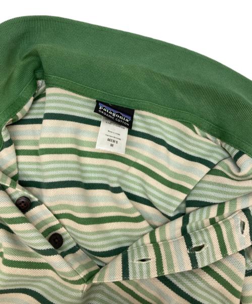 Patagonia（パタゴニア）Patagonia (パタゴニア) ポロシャツ グリーン サイズ:Mの古着・服飾アイテム
