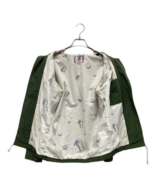 SON ON THE CHEESE（サノバチーズ）SON ON THE CHEESE (サノバチーズ) コーチジャケット グリーン サイズ:Mの古着・服飾アイテム