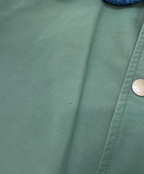 SON ON THE CHEESE（サノバチーズ）SON ON THE CHEESE (サノバチーズ) コーチジャケット グリーン サイズ:Mの古着・服飾アイテム