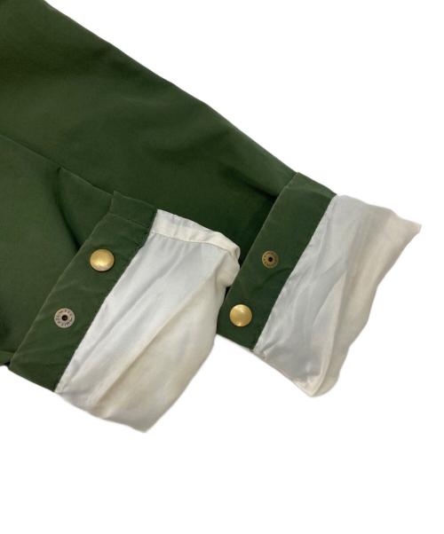 SON ON THE CHEESE（サノバチーズ）SON ON THE CHEESE (サノバチーズ) コーチジャケット グリーン サイズ:Mの古着・服飾アイテム