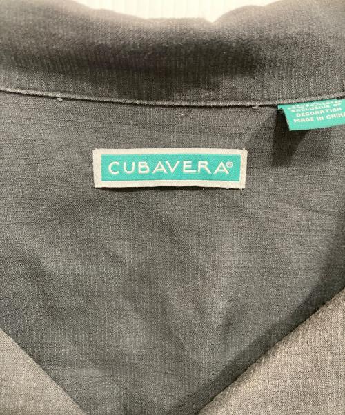 cubavera（キューバベラ）CUBAVERA (キューバベラ) キューバシャツ ブラック サイズ:4Xの古着・服飾アイテム