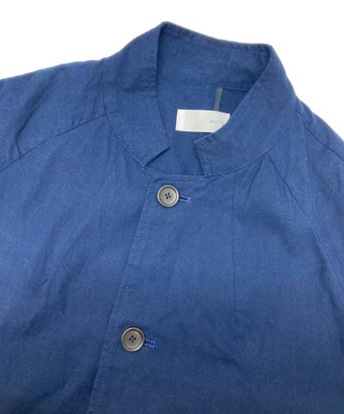 HUIS（ハウス）HUIS (ハウス) やわらかシーチングコットンアトリエコート ネイビー サイズ:FREEの古着・服飾アイテム
