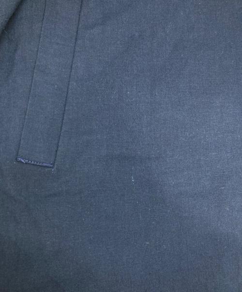 HUIS（ハウス）HUIS (ハウス) やわらかシーチングコットンアトリエコート ネイビー サイズ:FREEの古着・服飾アイテム