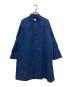 HUIS（ハウス）の古着「やわらかシーチングコットンアトリエコート」｜ネイビー