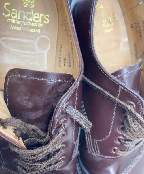 SANDERS（サンダース）SANDERS (サンダース) MILITARY DERBY SHOES ブラウン サイズ:5の古着・服飾アイテム