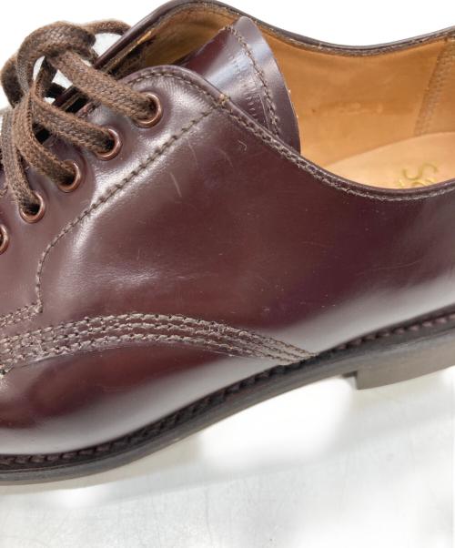 SANDERS（サンダース）SANDERS (サンダース) MILITARY DERBY SHOES ブラウン サイズ:5の古着・服飾アイテム