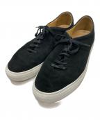 C.QPシーキューピー）の古着「スエードレザースニーカー」｜ブラック