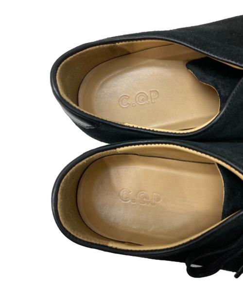 C.QP（シーキューピー）C.QP (シーキューピー) スエードレザースニーカー ブラック サイズ:43の古着・服飾アイテム