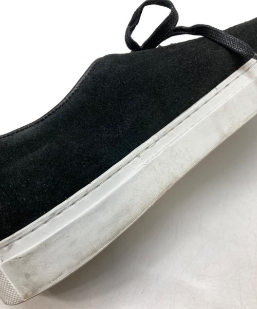 C.QP（シーキューピー）C.QP (シーキューピー) スエードレザースニーカー ブラック サイズ:43の古着・服飾アイテム