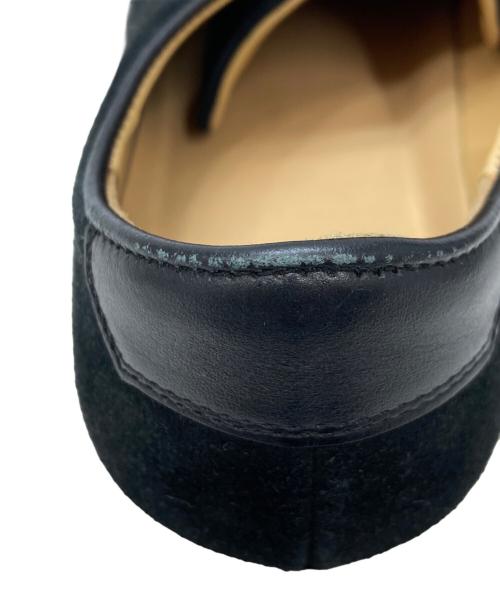 C.QP（シーキューピー）C.QP (シーキューピー) スエードレザースニーカー ブラック サイズ:43の古着・服飾アイテム